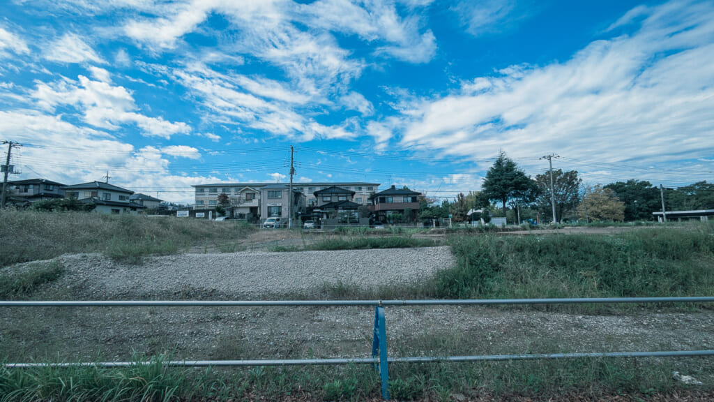 2026年10月撮影・成田市郷部のナリタヤ成田店跡地 敷地内の様子